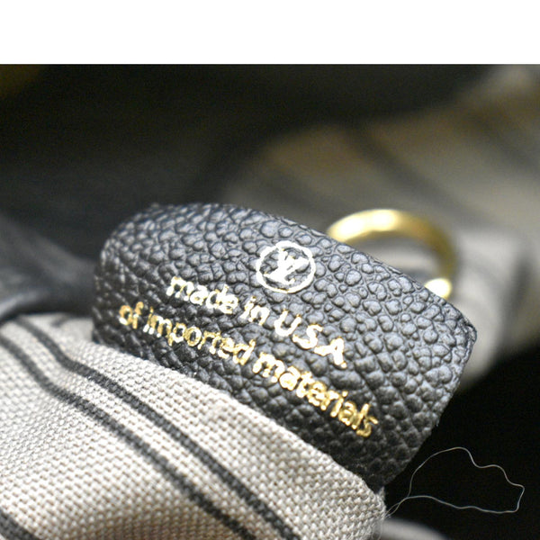 LOUIS VUITTON Artsy MM Empreinte Leather Hobo Bag Black