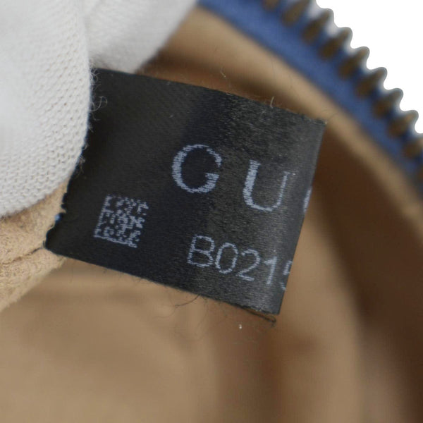 GUCCI GG Marmont Matelasse Leather Crossbody Bag Light Blue 447632