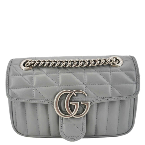 GUCCI GG Marmont Mini Matelassé Bag – Top view