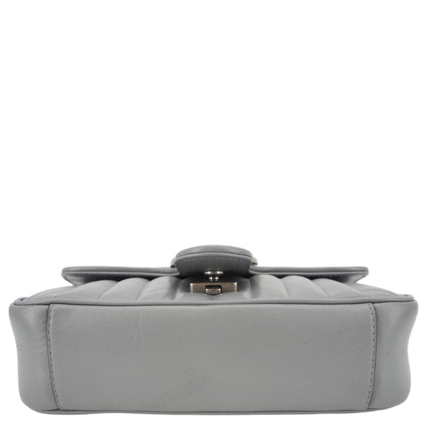 GUCCI GG Marmont Mini Matelassé Bag – Bottom View
