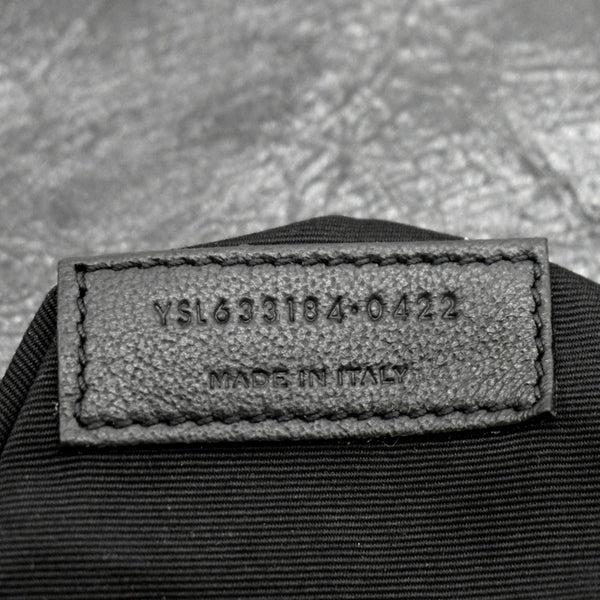 YVES SAINT LAURENT Niki Medium Leather Shoulder Bag Black