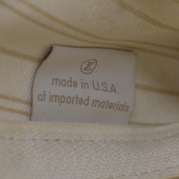 LOUIS VUITTON Neverfull MM Damier Azur Shoulder Bag White USA