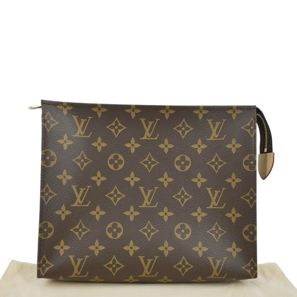 LOUIS VUITTON Toiletry 26 Monogram Canvas Cosmetic Pouch Brown