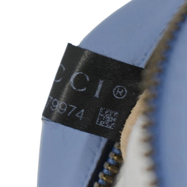 GUCCI GG Marmont Matelasse Leather Crossbody Bag Light Blue 447632