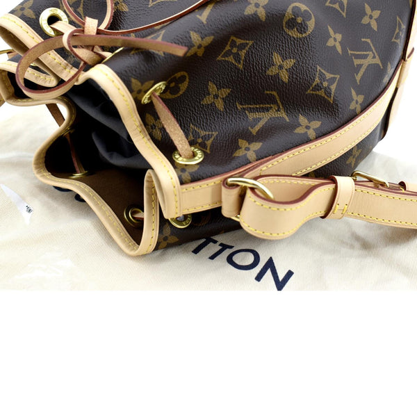 LOUIS VUITTON Petit Noe Monogram Canvas Shoulder Bag
