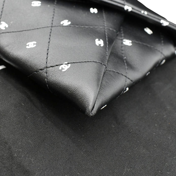 Chanel CC Envelope Printed Lambskin Leather Bag - Bottom Right