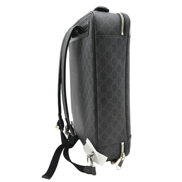 Gucci GG Briefcase Supreme Canvas Backpack Bag - Right Side