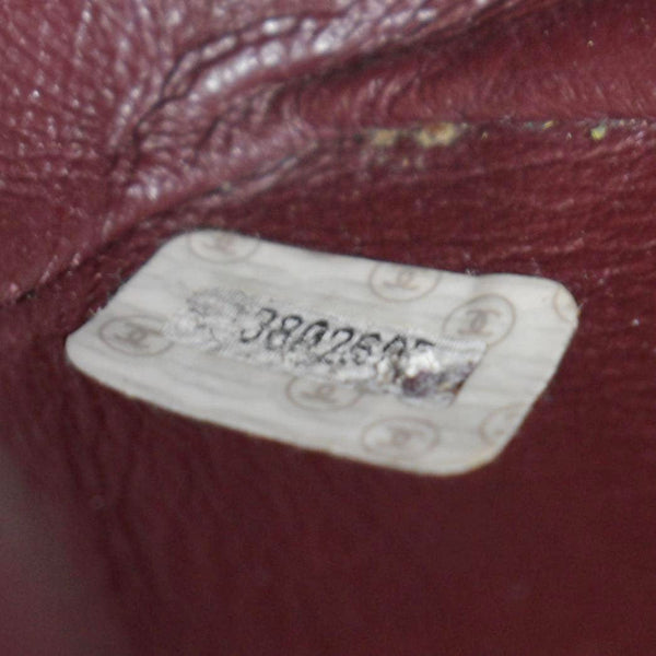 CHANEL Maxi Vintage Flap Quilted Leather Shoulder Bag Black