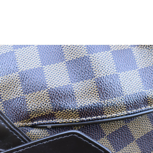 Louis Vuitton Sistina GM Damier Ebene Shoulder Bag - Top
