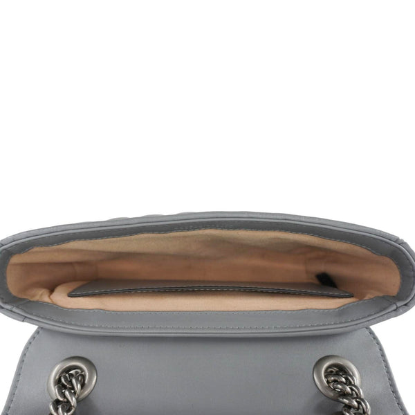 GUCCI GG Marmont Mini Matelassé Bag – Inner View