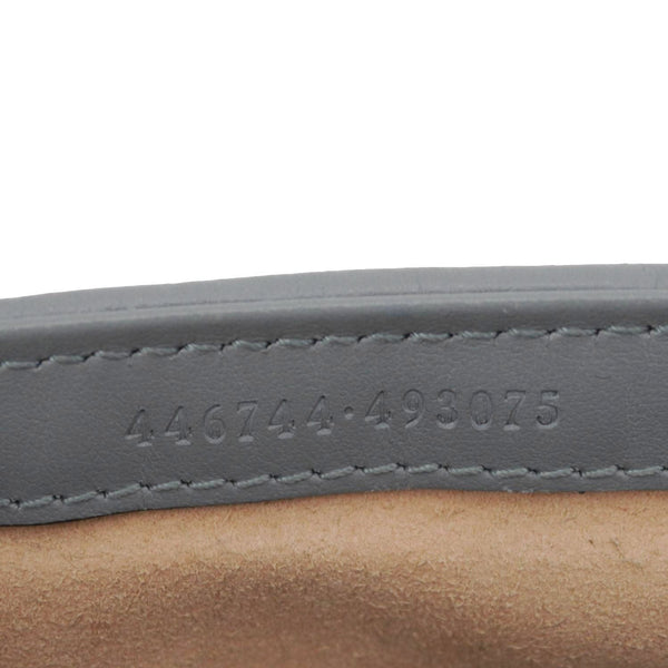 GUCCI GG Marmont Mini Matelassé Bag – Serial Number Tag