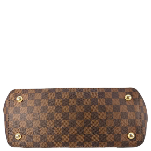 LOUIS VUITTON Jersey Damier Ebene Tote Shoulder Bag Pink