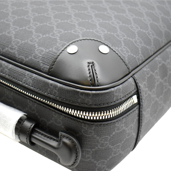 Gucci GG Briefcase Supreme Canvas Backpack Bag - Top Left