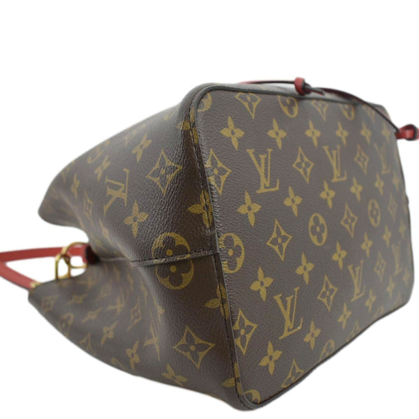 LOUIS VUITTON Neonoe Monogram Canvas Shoulder Bag Poppy