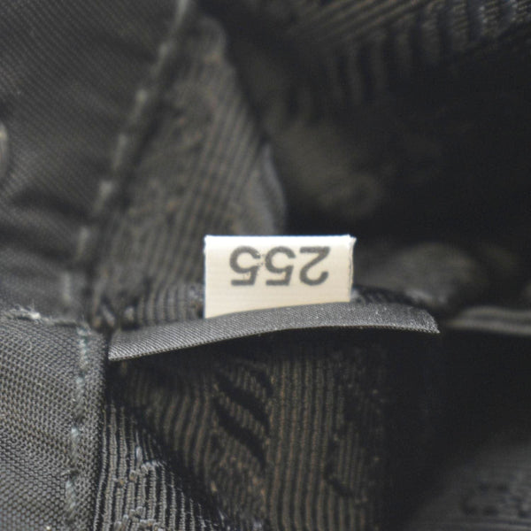 PRADA Double Pocket Mini Nylon Backpack Shoulder Bag Black