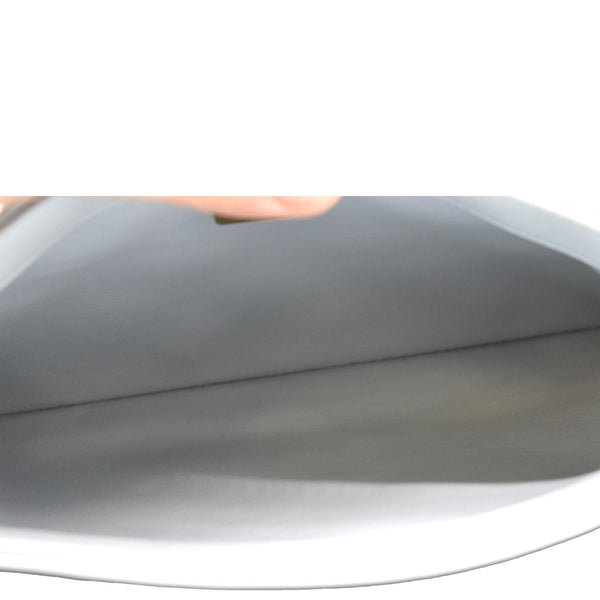 CHANEL Trendy CC Top Handle Flap Quilted Leather Shoulder Bag Light Blue