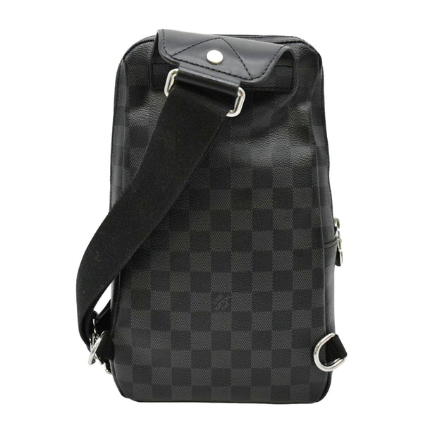 LOUIS VUITTON Avenue Sling Damier Graphite Backpack Grey