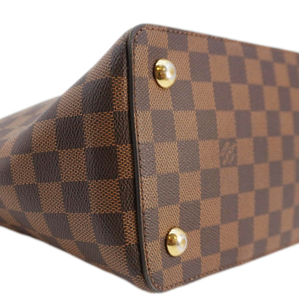 LOUIS VUITTON Jersey Damier Ebene Tote Shoulder Bag Pink