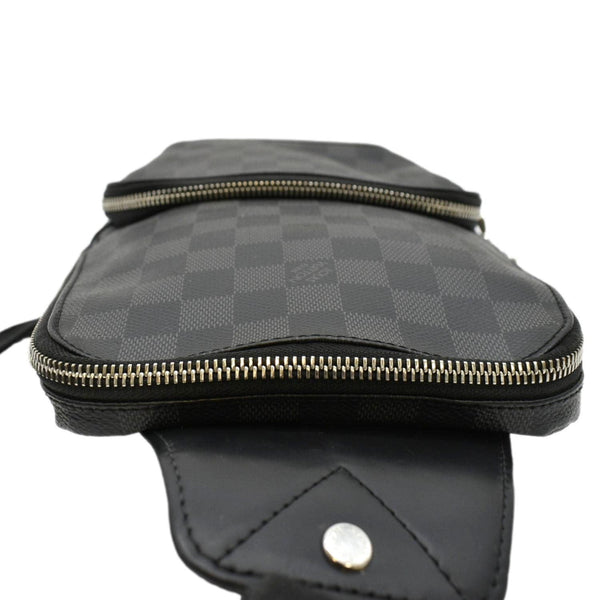 LOUIS VUITTON Avenue Sling Damier Graphite Backpack Grey