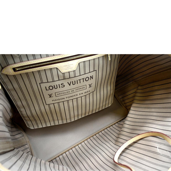 LOUIS VUITTON Neverfull GM Monogram Canvas Tote Bag Brown