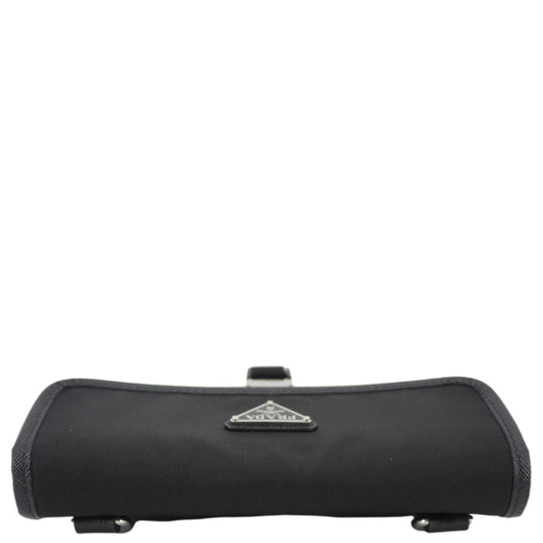 PRADA Re-Nylon Saffiano Smartphone Case Shoulder Bag Black