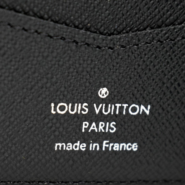 LOUIS VUITTON Damier Graphite Canvas Multiple Wallet Black