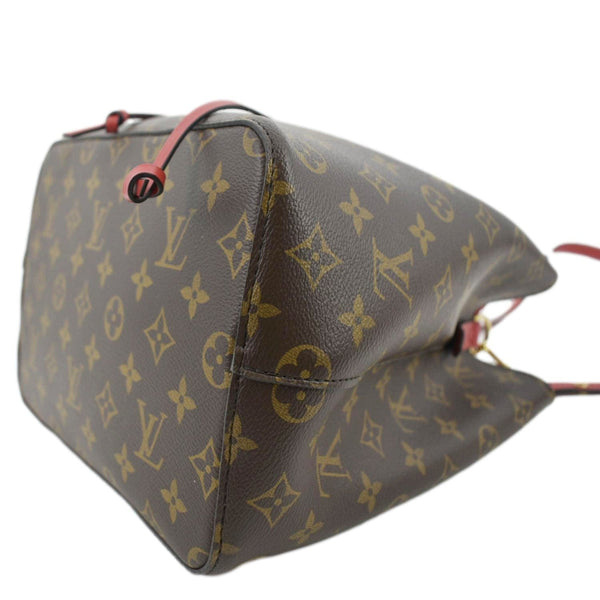 LOUIS VUITTON Neonoe Monogram Canvas Shoulder Bag Poppy