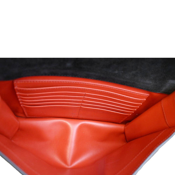 CHRISTIAN LOUBOUTIN Loubiblues Studded Leather Tote Shoulder Bag Black