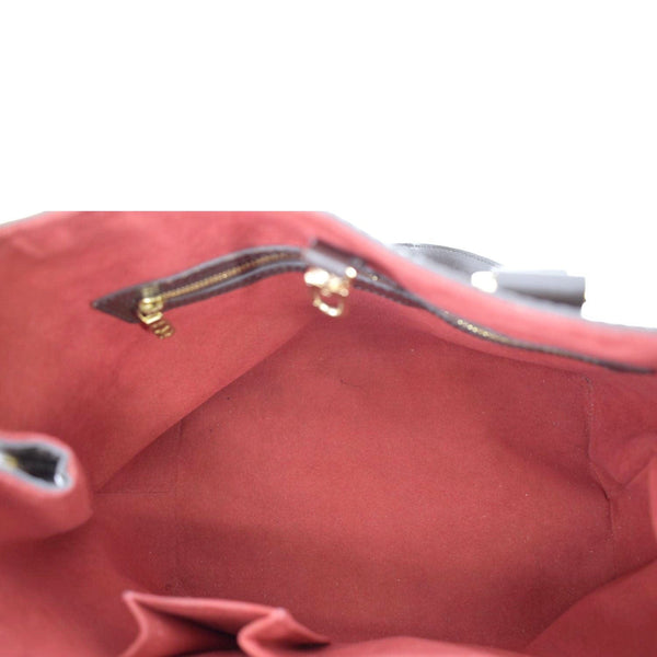 LOUIS VUITTON Hampstead MM Damier Ebene Shoulder Bag Brown