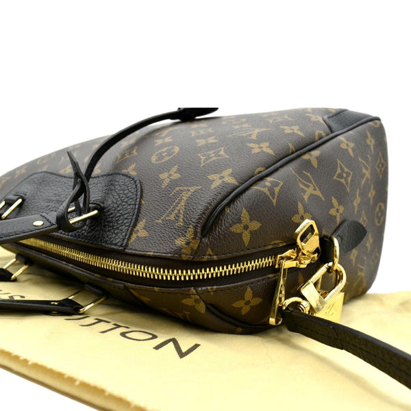 LOUIS VUITTON Retiro Monogram Canvas Shoulder Bag Brown