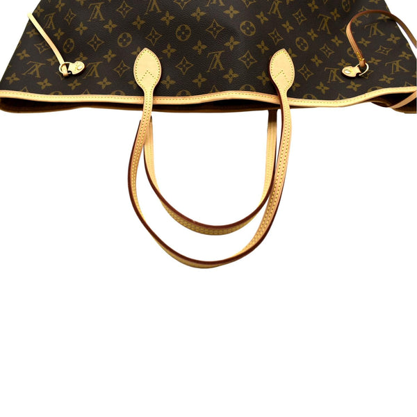LOUIS VUITTON Neverfull GM Monogram Canvas Tote Bag Brown