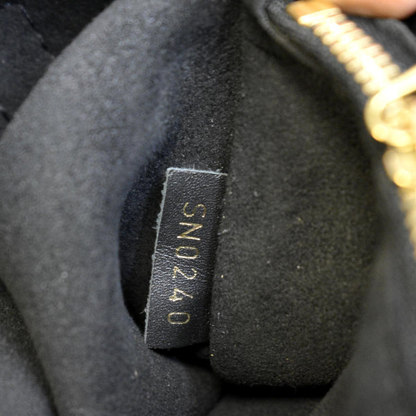 LOUIS VUITTON Belmont Damier Ebene Shoulder Bag Brown