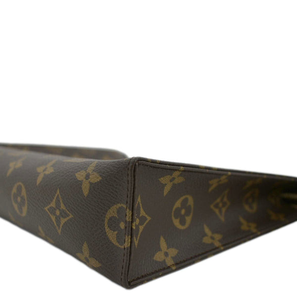 LOUIS VUITTON Toiletry 26 Monogram Canvas Cosmetic Pouch Brown