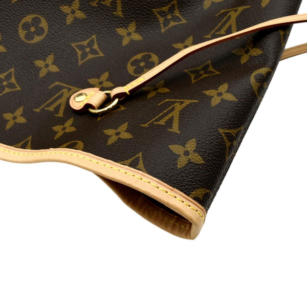 LOUIS VUITTON Neverfull GM Monogram Canvas Tote Bag Brown