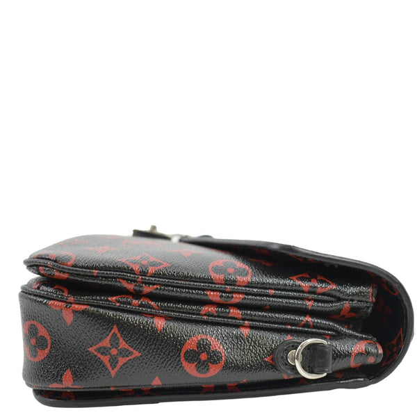 LOUIS VUITTON Metis Pochette Monogram Infrarouge Crossbody Bag Glossy Red