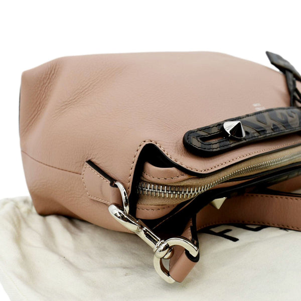 FENDI Small By The Way Leather Shoulder Bag Blush Pink