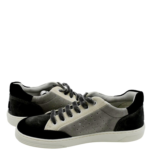 CHANEL Velvet Multicolor Sneakers Size 39