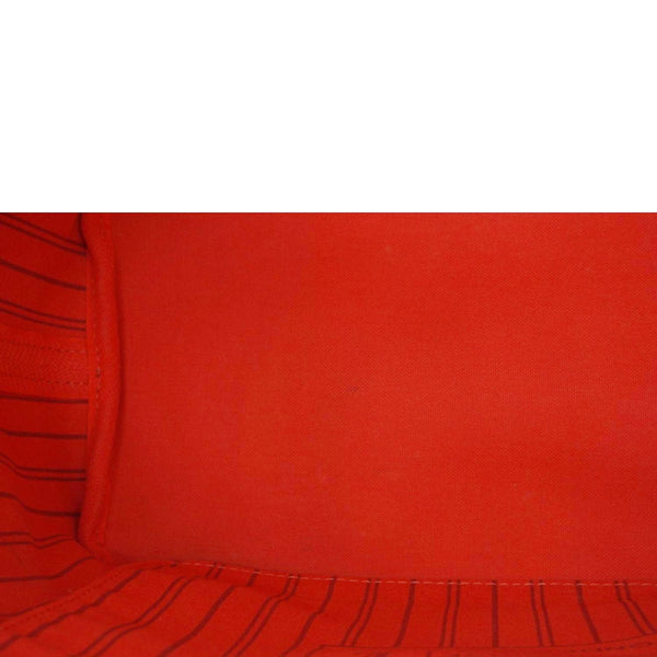 LOUIS VUITTON Neverfull MM Grenade Ramages Monogram Canvas Tote Bag Brown