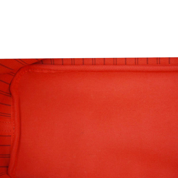 LOUIS VUITTON Neverfull MM Grenade Ramages Monogram Canvas Tote Bag Brown