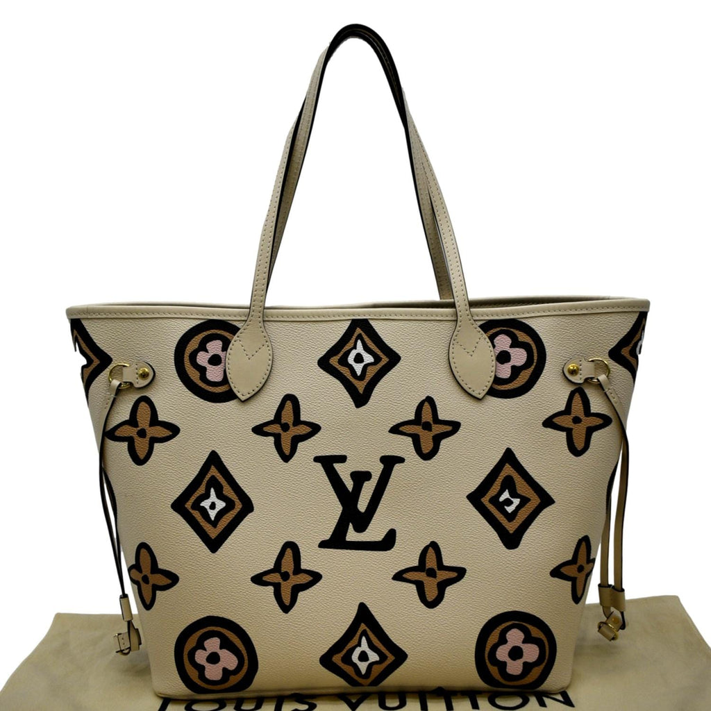 LOUIS VUITTON Neverfull MM Tahiti Collection Shoulder Tote Bag N41050