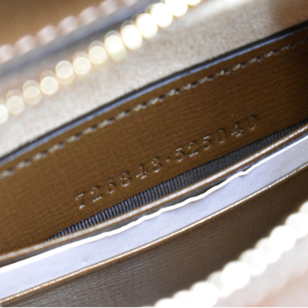 Gucci Half Moon Mini GG Supreme Canvas Crossbody Bag - number