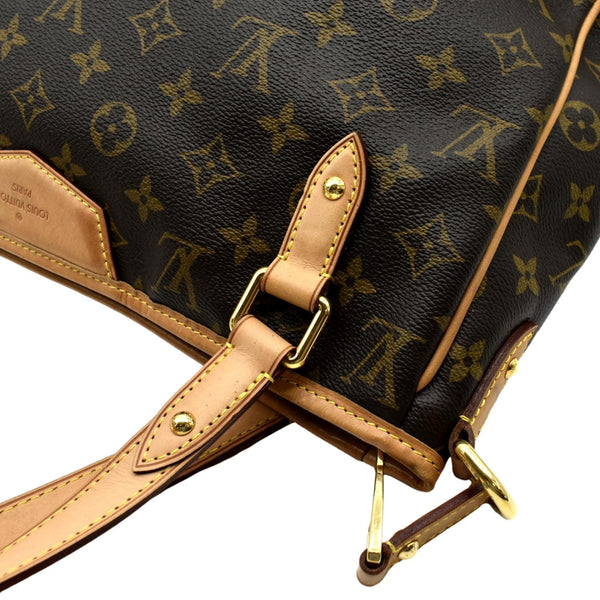 LOUIS VUITTON Estrela MM Monogram Canvas Shoulder Bag Brown