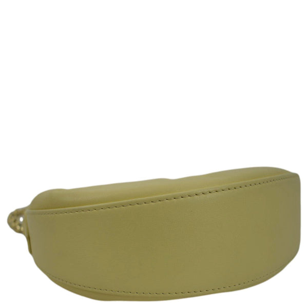 LOUIS VUITTON Over The Moon Bubblegram Calf Leather Crossbody Bag Banana Yellow