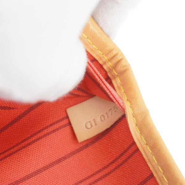 LOUIS VUITTON Neverfull MM Grenade Ramages Monogram Canvas Tote Bag Brown