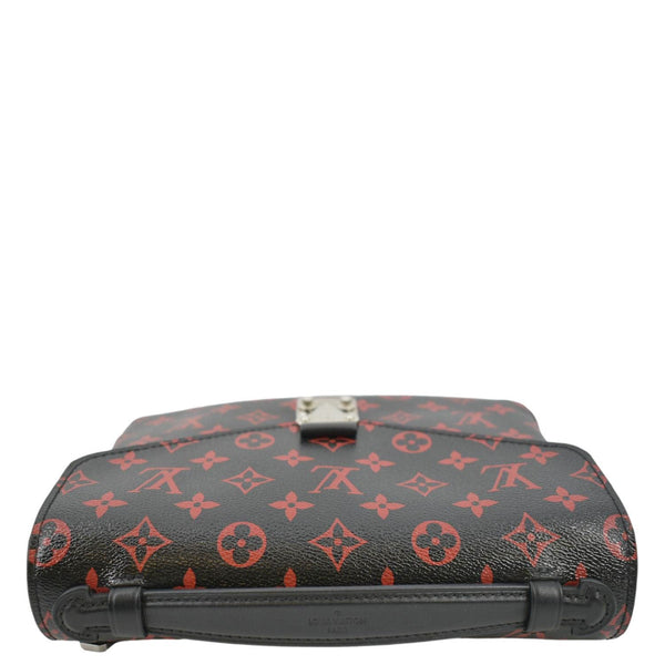 LOUIS VUITTON Metis Pochette Monogram Infrarouge Crossbody Bag Glossy Red