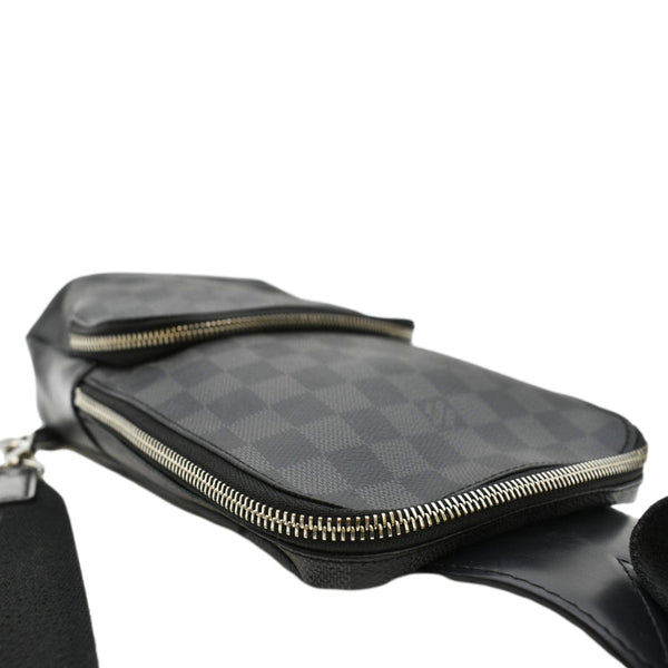LOUIS VUITTON Avenue Sling Damier Graphite Backpack Grey