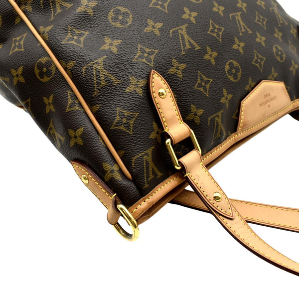 LOUIS VUITTON Estrela MM Monogram Canvas Shoulder Bag Brown