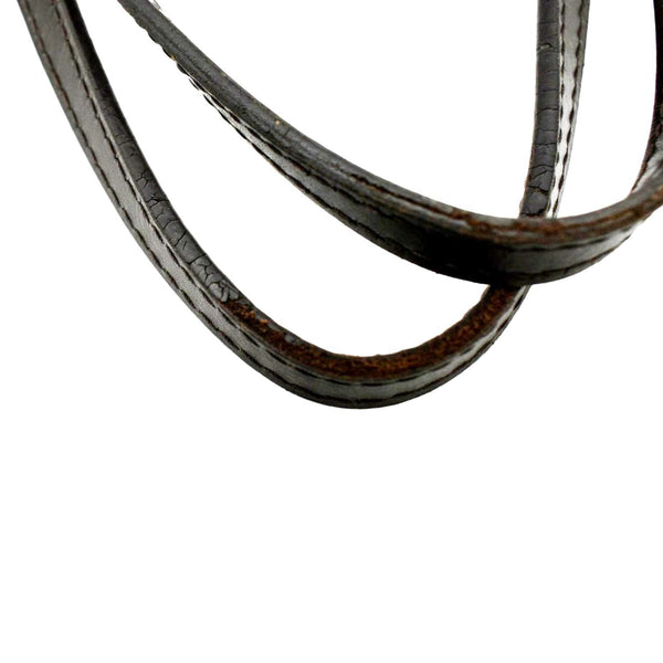 LOUIS VUITTON Neverfull GM Damier Ebene Tote Shoulder Bag Brown