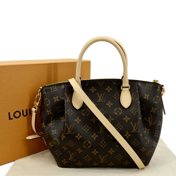LOUIS VUITTON Turenne PM Monogram Canvas Shoulder Bag Brown