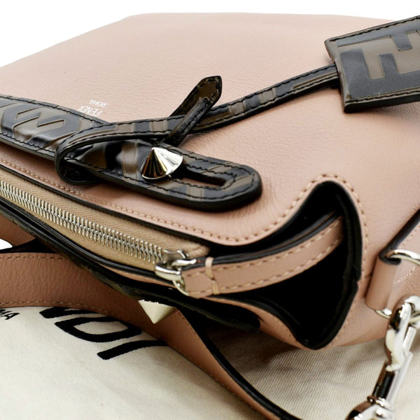 FENDI Small By The Way Leather Shoulder Bag Blush Pink
